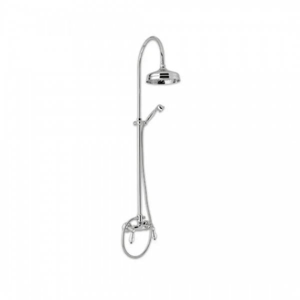 Giulini Giovanni Praga Swarovski kolumna natryskowa stare złoto - uchwyty przezroczyste Swarovski 7507/1162BR/S