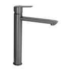 Deante Arnika bateria umywalkowa stojąca wysoka titanium BQA_D20N