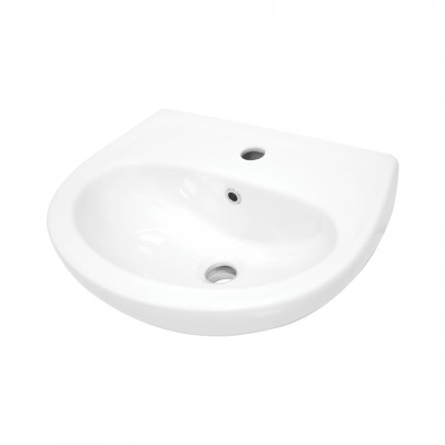 Deante Jasmin umywalka ścienna 51,8x40,3 cm biała CDJ_6U5W