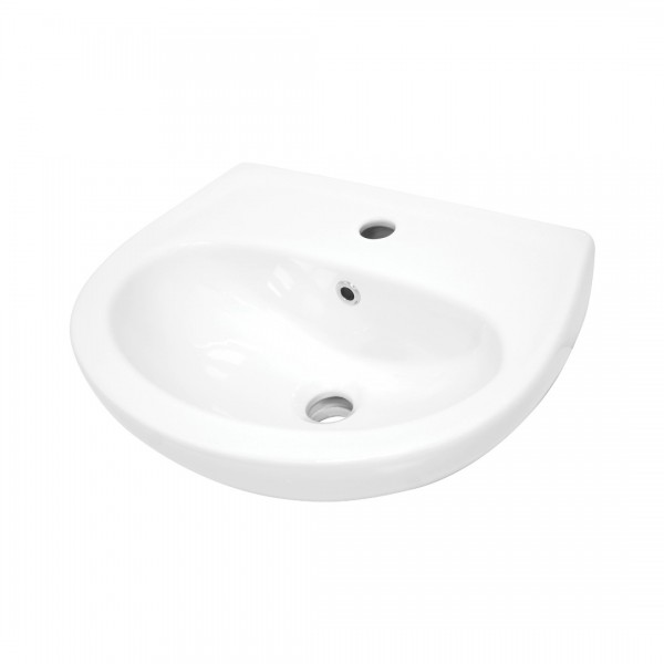 Deante Jasmin umywalka ścienna 51,8x40,3 cm biała CDJ_6U5W