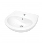 Deante Jasmin umywalka ścienna 51,8x40,3 cm biała CDJ_6U5W