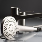 Deante Arnika bateria wannowa 3-otworowa titanium BQA_D13M