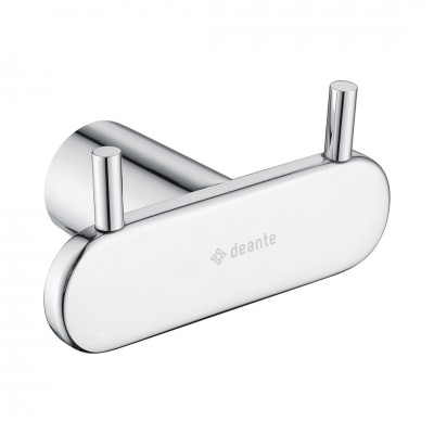 Deante Round haczyk podwójny chrom ADR 0121