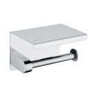 Deante Round uchwyt ścienny na papier z półką chrom ADR 0221