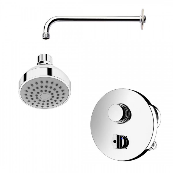 Vedo zestaw natryskowy podtynkowy z termoregulatorem Line 30mix/9