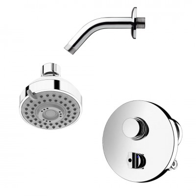 Vedo zestaw natryskowy podtynkowy z termoregulatorem Line 30mix/10