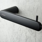 Deante Round Nero uchwyt ścienny na papier czarny ADR N211