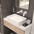 Deante Round dozownik ścienny mydła chrom ADR 0421