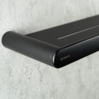 Deante Round Nero półka ścienna czarna ADR N511