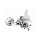 Reitano Atea bateria natryskowa termostatyczna do kolumny retro chrom TR84/CH