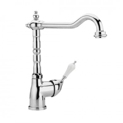 Demm Retro Vara bateria kuchenna jednouchwytowa retro chrom 3869/CH