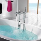 Roca Loft bateria wannowa wolnostojąca chrom A5A2743C00