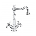 Roca Carmen bateria umywalkowa wysoka retro chrom A5A384BC00