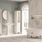 Roca Carmen słupek stojący 190 cm biały satynowy A857137415