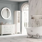 Roca Carmen blat marmurowy 130x50 cm biały A857142420