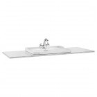 Roca Carmen blat marmurowy 130x50 cm biały A857142420