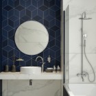 Deante Temisto bateria umywalkowa wysoka chrom BQT 025D