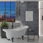 Besco wanna retro wolnostojąca Otylia 160 cm