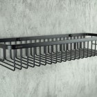 Deante Round Nero koszyk prysznicowy czarny ADR N551