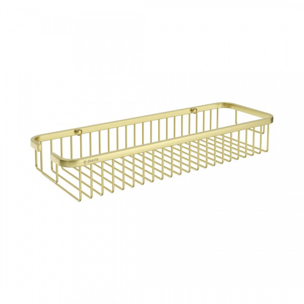Deante Round koszyk prysznicowy złoto szczotkowane ADR_R551