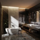 Deante Temisto Nero bateria wannowa czarna BQT N11D