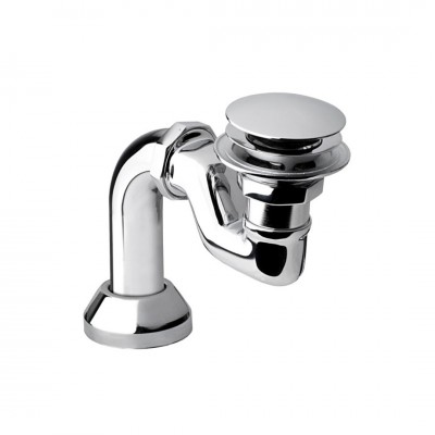 Vicario korek do wanny wolnostojącej retro + syfon złoty 803CCZL