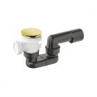 Vicario syfon brodzikowy 50 mm klik klak złoty 566C/ZL