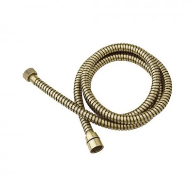 Demm wąż prysznicowy 150 cm retro stare złoto F1573BR
