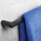 Deante Round Nero wieszak ścienny na ręcznik 60 cm ADR N621
