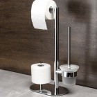 Deante Round stojak na papier 3-funkcyjny chrom ADR 0732