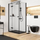 Deante Round Nero stojak na papier 3-funkcyjny czarny ADR N732