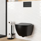 Deante Round Nero stojak na papier 3-funkcyjny czarny ADR N732