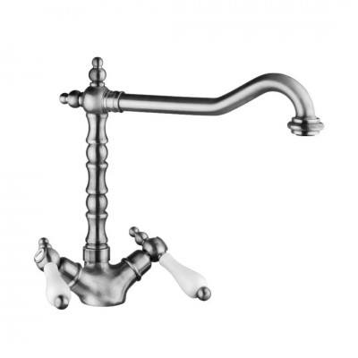 Giulini Giovanni Praga bateria kuchenna dwuuchwytowa retro stare złoto 7550BR