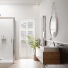 Deante Round lusterko kosmetyczne chrom ADR 0811