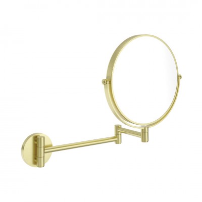 Deante Round lusterko kosmetyczne słoto szczotkowane ADR_R811