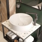 Deante Round Nero kubek ścienny ADR_N911