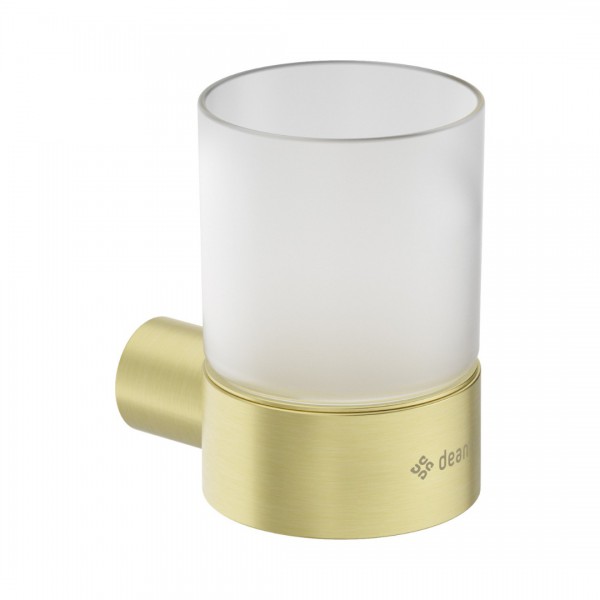 Deante Round kubek ścienny złoto szczotkowane ADR_R911