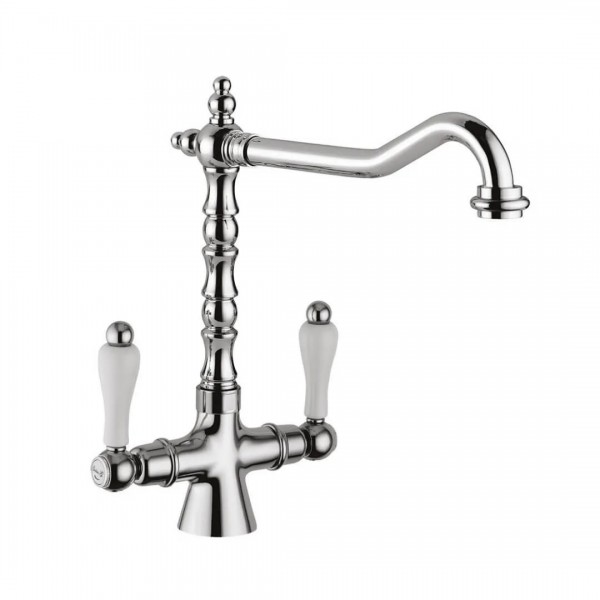 Giulini Giovanni Praga bateria umywalkowa wysoka retro złota 7533ZL