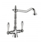 Giulini Giovanni Praga bateria umywalkowa wysoka retro złota 7533ZL