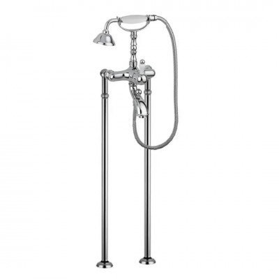 Giulini Giovanni Praga bateria wannowa + nogi retro złota 7510/NZL