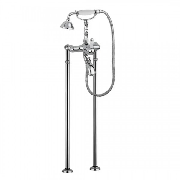 Giulini Giovanni Praga bateria wannowa + nogi retro złota 7510/NZL