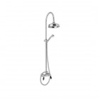 Giulini Giovanni Praga kolumna natryskowa złota - uchwyty czarne Swarovski 7507/1162ZL/S.CZ