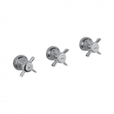 Giulini Giovanni Parigi bateria natryskowa podtynkowa retro z przełącznikiem złota 7316W2ZL