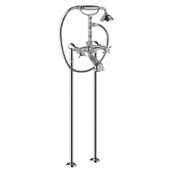 Giulini Giovanni Parigi bateria wannowa + nogi retro złota 7300/NZL