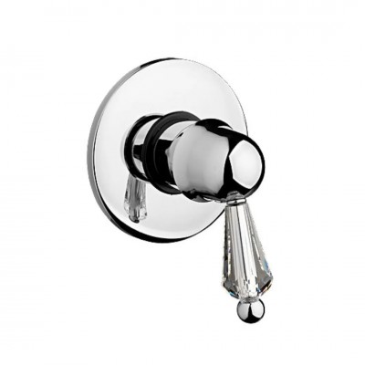 Giulini Giovanni Harmony bateria natryskowa podtynkowa chrom - uchwyt przezroczysty Swarovski 9515/S