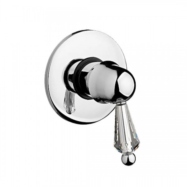 Giulini Giovanni Harmony bateria natryskowa podtynkowa chrom - uchwyt przezroczysty Swarovski 9515/S