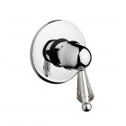 Giulini Giovanni Harmony bateria natryskowa podtynkowa złota - uchwyt przezroczysty Swarovski 9515ZL/S