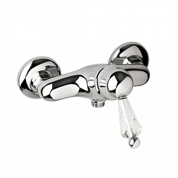 Giulini Giovanni Harmony bateria natryskowa złota - uchwyt przezroczysty Swarovski 9508ZL/S