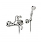 Giulini Giovanni Harmony bateria wannowa kompletna złota - uchwyt przezroczysty Swarovski 9501ZL/S