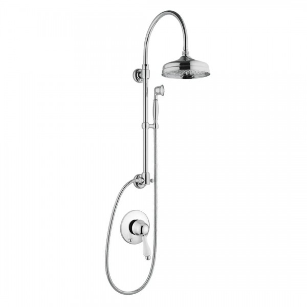 Giulini Giovanni Harmony kolumna natryskowa z baterią podtynkową retro złoty 9515-01261ZL